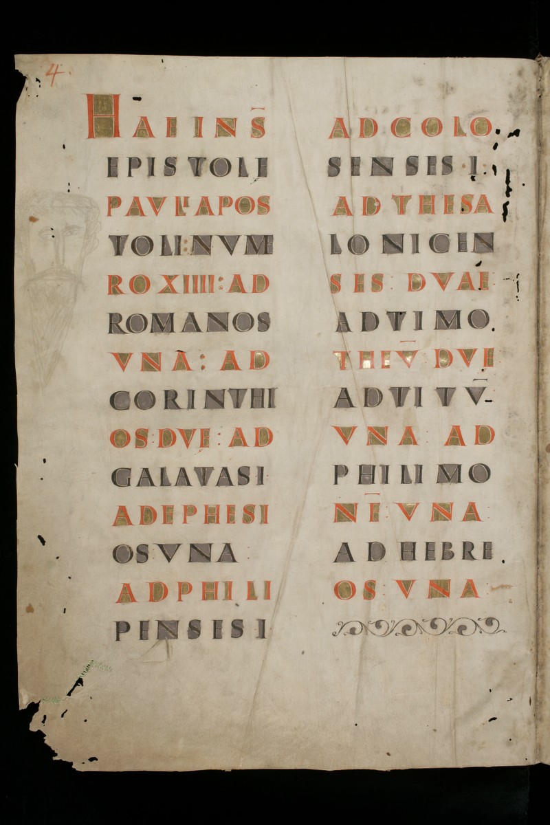 Buchumschlag - Epistolae Pauli. Actus Apostolarum. Epistolae catholicae. Apocalypsis