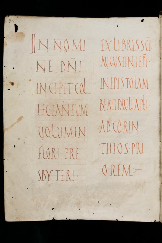 Buchumschlag - Collectaneum ex Augustino in epistolas Pauli Band 3