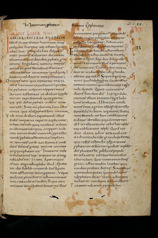 Buchumschlag - In Jeremiam libri XIII-XX