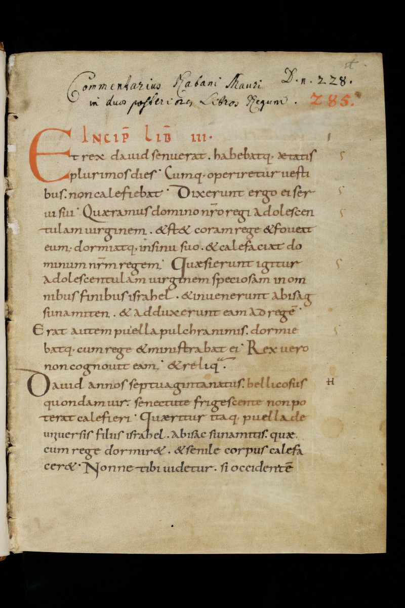 Buchumschlag - Commentarius in libros Regum I-IV, Band 2