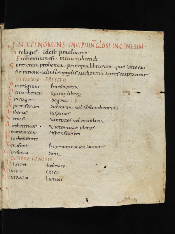 Buchumschlag - Vocabularium latinum Veteris et Novi Testamenti