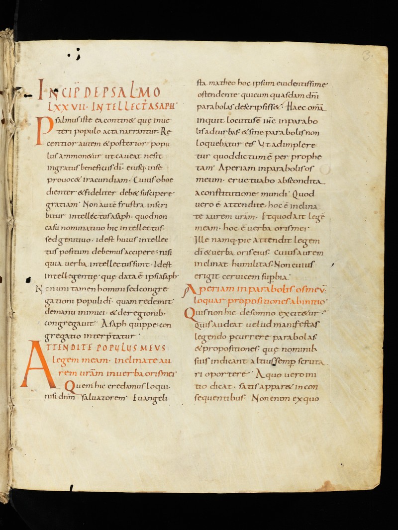 Buchumschlag - Commentarius in psalmos LXXVII-CL