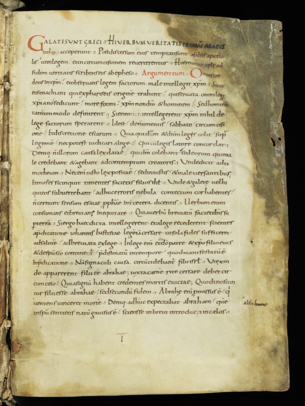 Buchumschlag - Commentarius in epistolas ("Ambrosiaster")