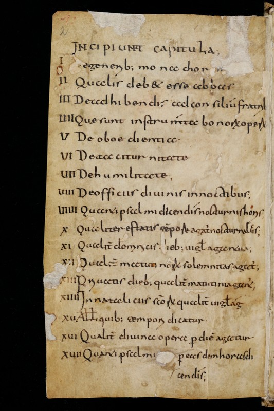 Buchumschlag - Sammelhandschrift, eine Benediktinerregel, sowie Schriften von Augustinus und über die Beichte enthaltened