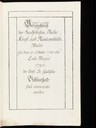 Accessionskatalog der Stiftsbibliothek 1780-92