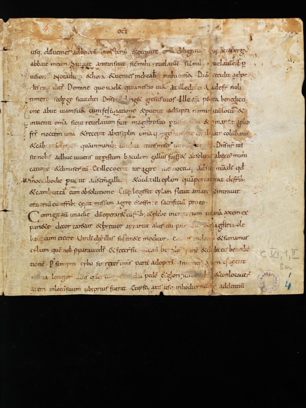 Cover Image - Fragmentarisches Passionar: Vita sancti Galli vetustissima, Laudatio Lucae evangelistae, Passio Simonis et Iudae (Thaddaei) apostolorum