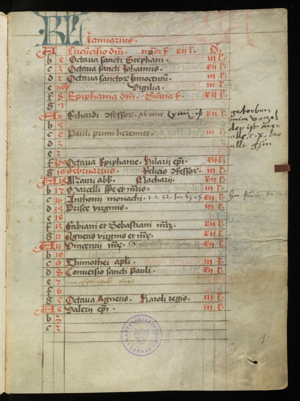 Buchumschlag - Kalendarium Murense