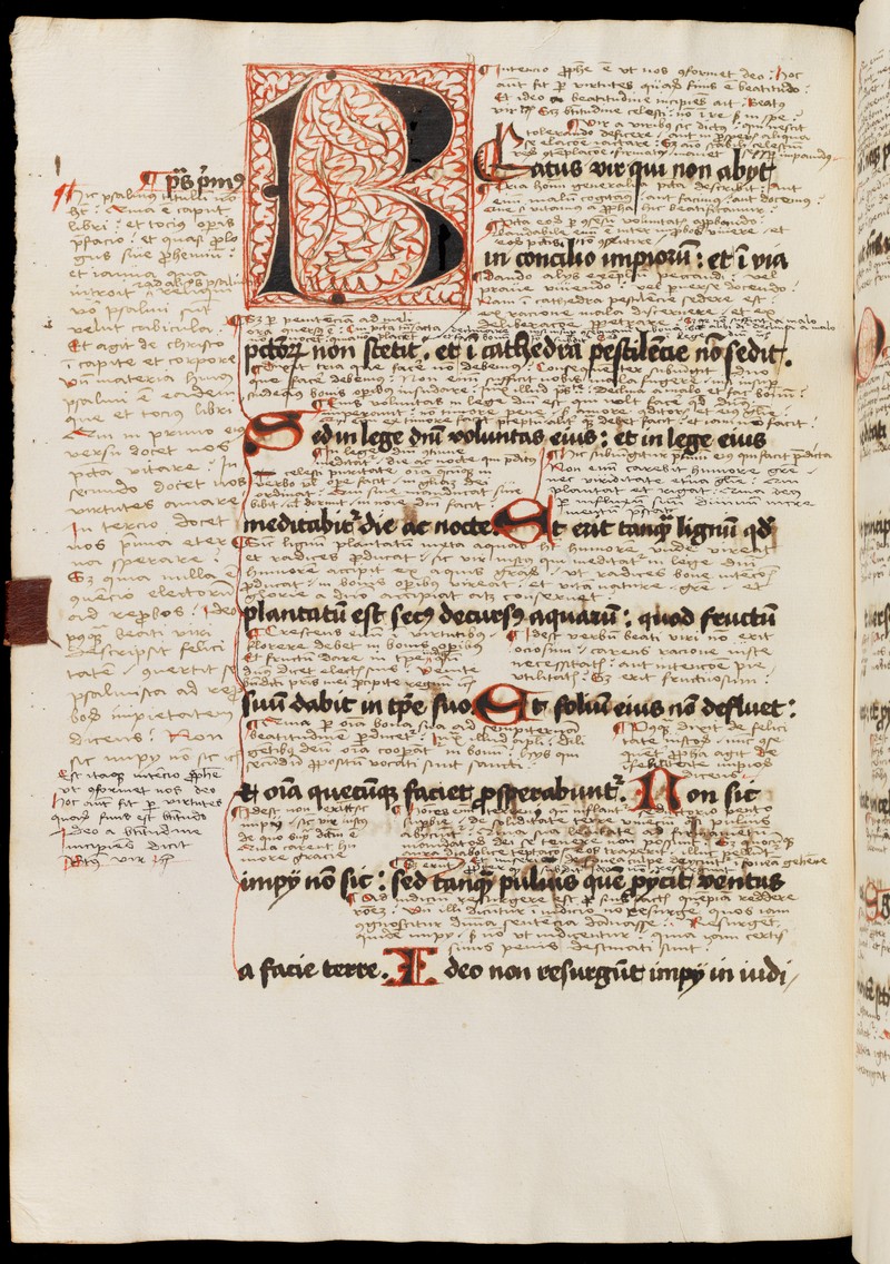 Buchumschlag - Glossa psalterii