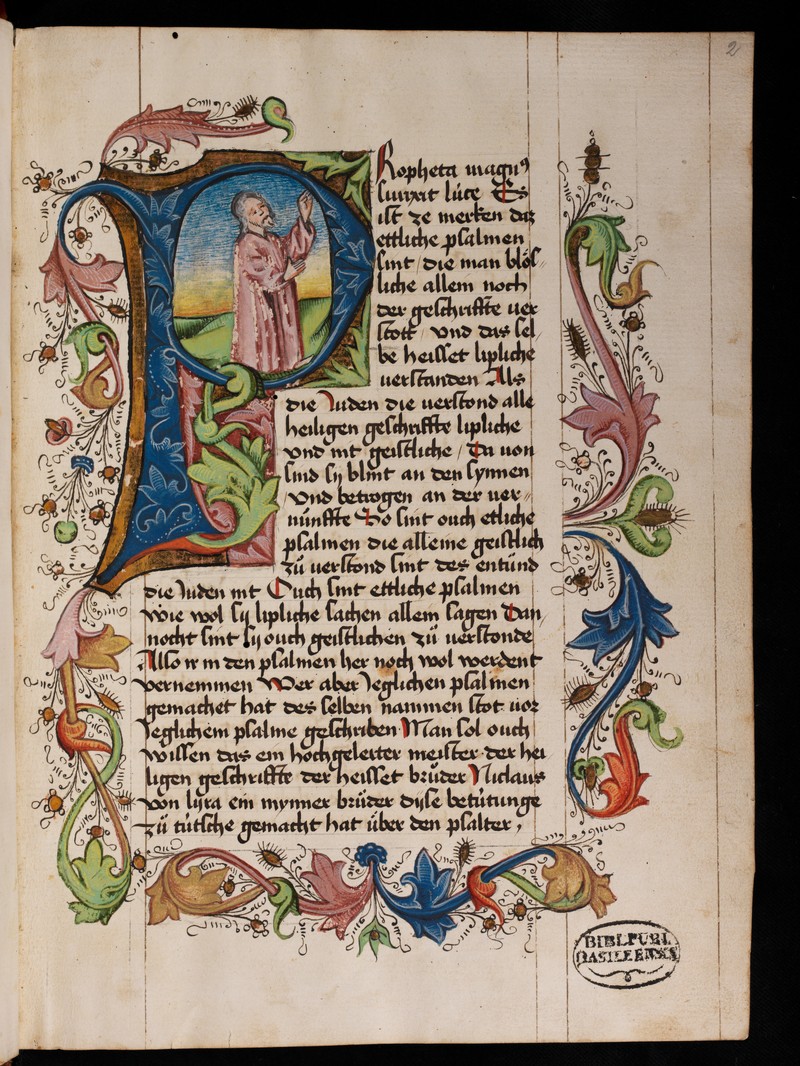 Buchumschlag - Auslegung des Psalters, 1. Teil (Ps. 1-74)