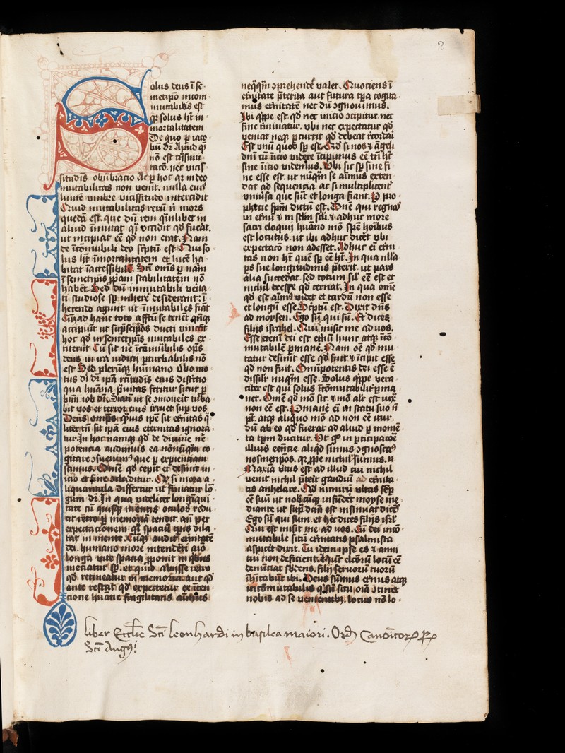 Buchumschlag - Sammelhandschrift (Theologie)