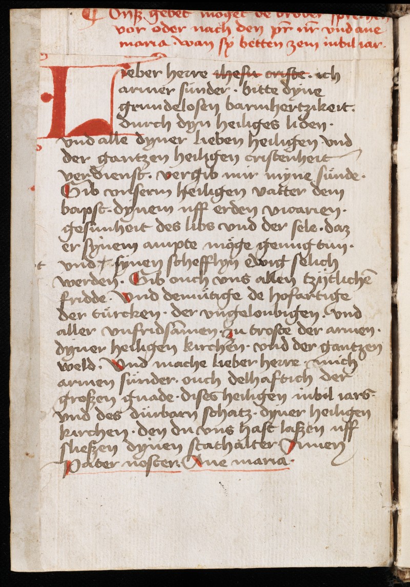 Buchumschlag - Sammelhandschrift (Theologie)