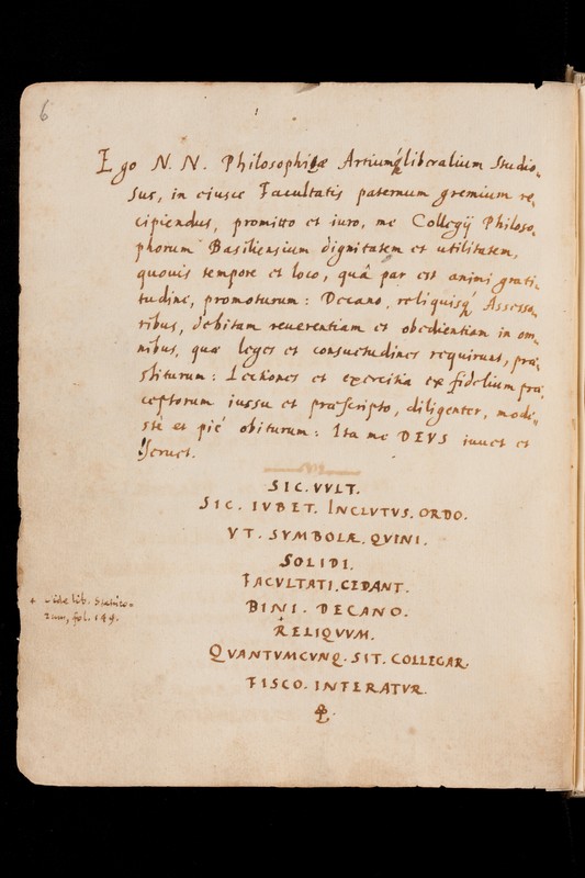 Cover Image - Album studiosorum peregrinorum philosophiae, 1599-1837