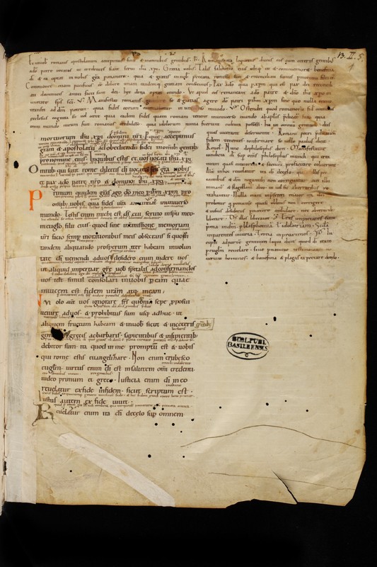 Buchumschlag - Paulusbriefe; Sedulius Scottus; Schlussbücher des Neuen Testaments