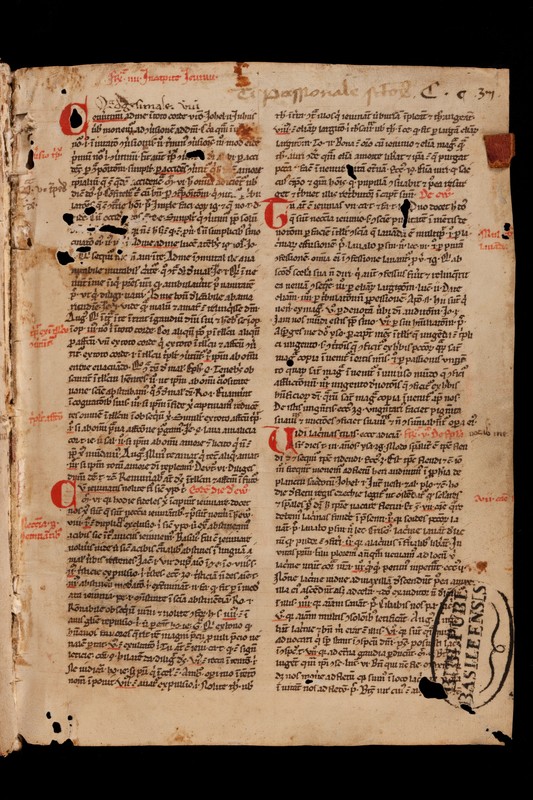 Buchumschlag - Sammelhandschrift mit Predigtmaterialien