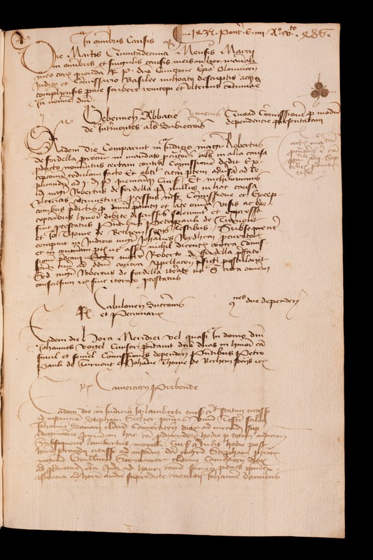 Buchumschlag - Manuale rotae concilii Basiliensis (pars 2, 15. März 1435 - 13. Juni 1439)