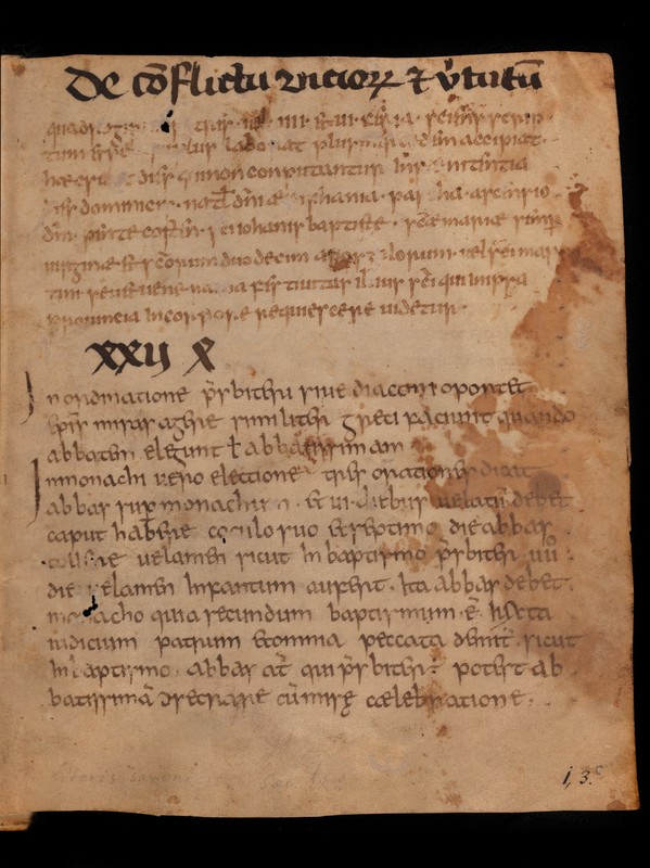 Buchumschlag - Capitula Theodori (Fragment)
