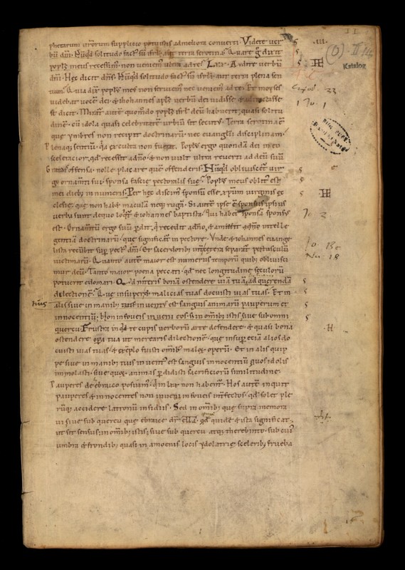 Buchumschlag - Expositio super Jeremiam prophetam, Libri XX (Fragment)
