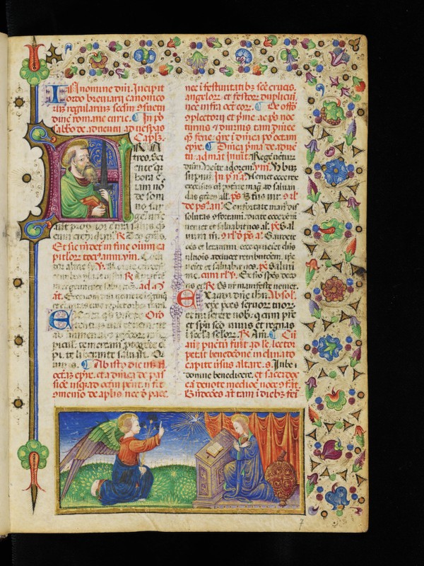 Buchumschlag - Breviarium canonicorum regularium monasterii sanctae Crucis Mortariensis