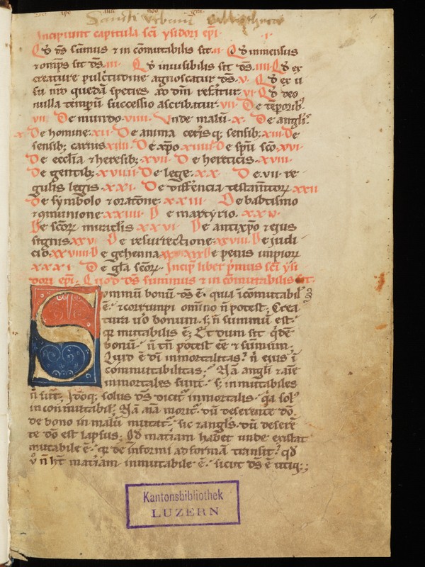 Cover Image - Sententiarum libri III. De nominibus librorum (Etymologiarum libri XX, Liber VI, Caput II.1-34, 43-51; Caput III.1-21-21-2)